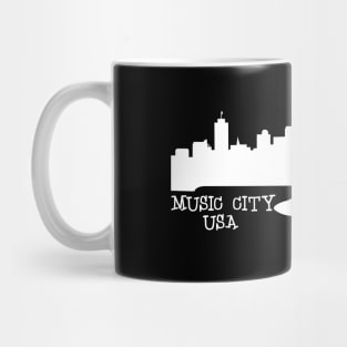 Nashville, Music City USA Mug